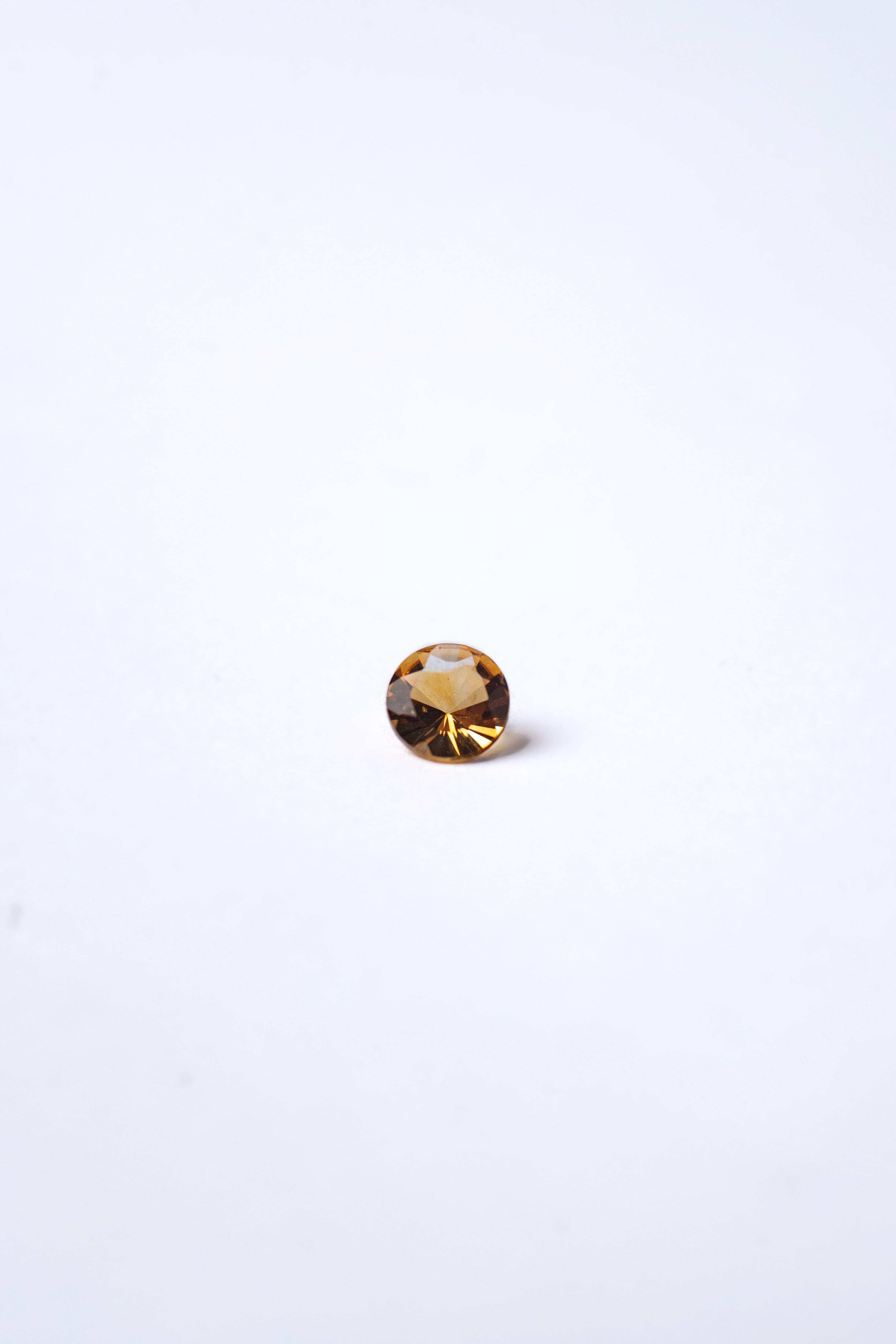 CITRINE GOLDEN 6,5 MM ROUND
