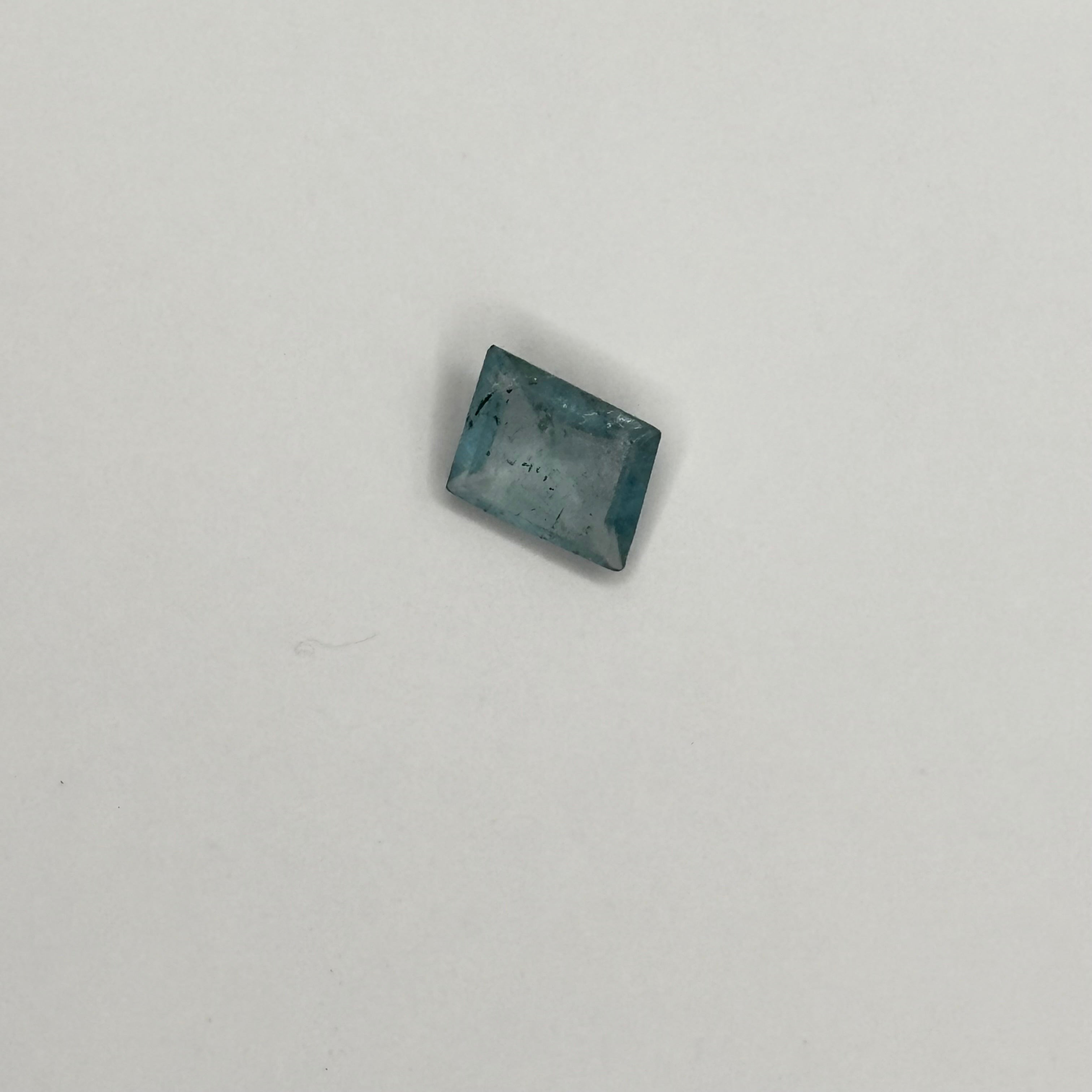 AQUAMARINE 8X7 IRREGULAR RECTANGLE
