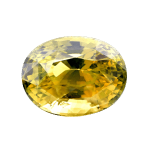Citrine gemstone, 14x10mm oval cut