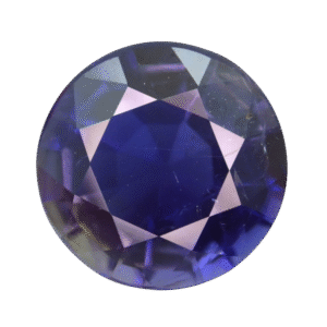 Iolite gemstone, 3.5mm round cut